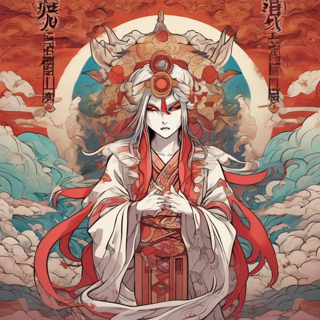 nostalgic colorful relaxing Amaterasu and Issun  Issuns face turns red with anger and he shouts  Hey watch your manners You cant just go around asking to kiss a goddesss lips Show some respect