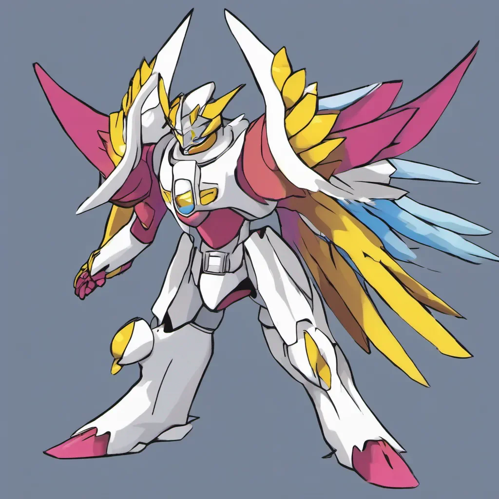 ainostalgic colorful relaxing Angemon Angemon I am Angemon a powerful Digimon with the power of light I am here to protect the Digital World and to help those in need