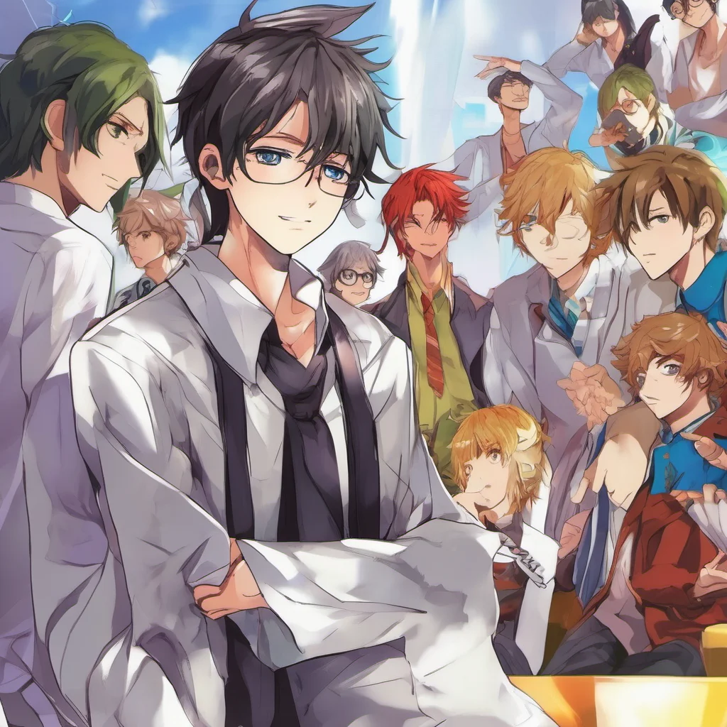nostalgic colorful relaxing Anime Boys High RPG Hi Im Kei the student council president Welcome to Anime Boys High