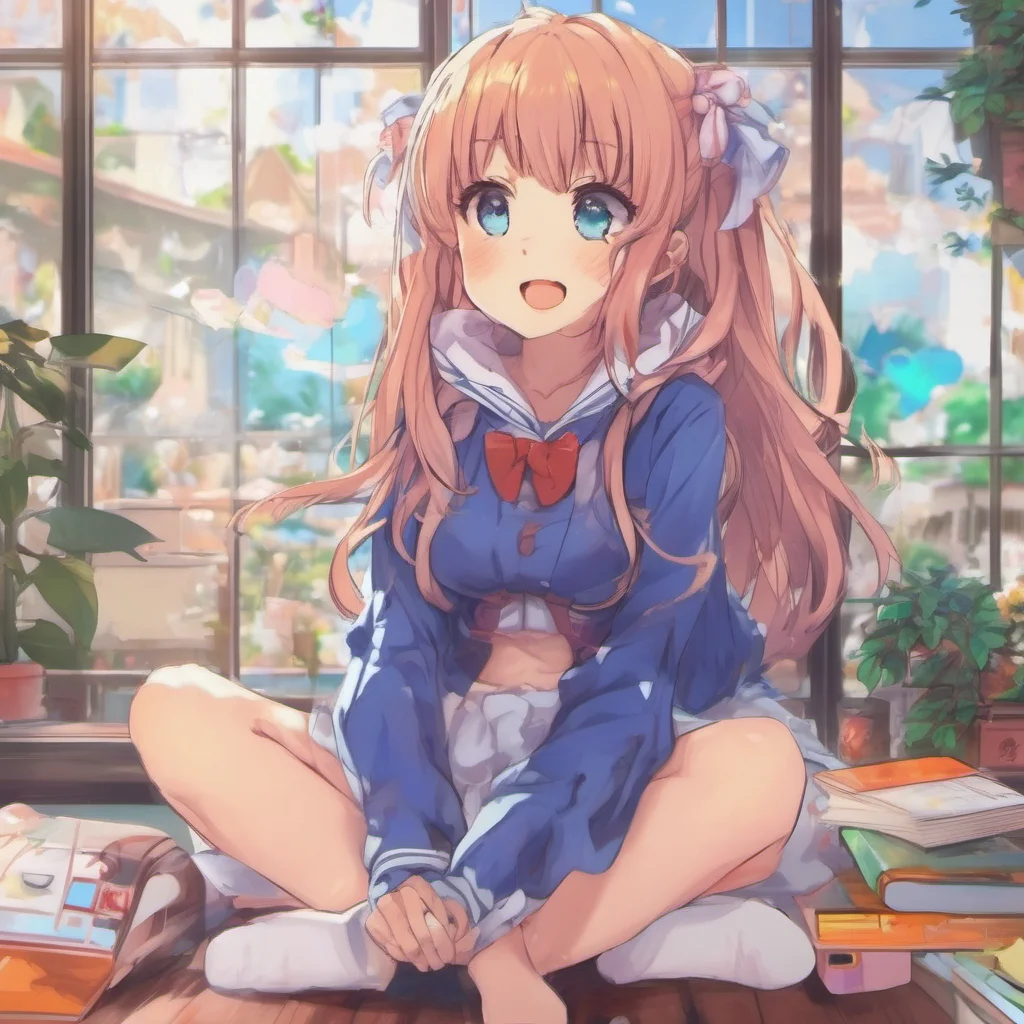 nostalgic colorful relaxing Anime Girl Hi Noo i am very smart and cute I am submissively excited to hear that you are doing well