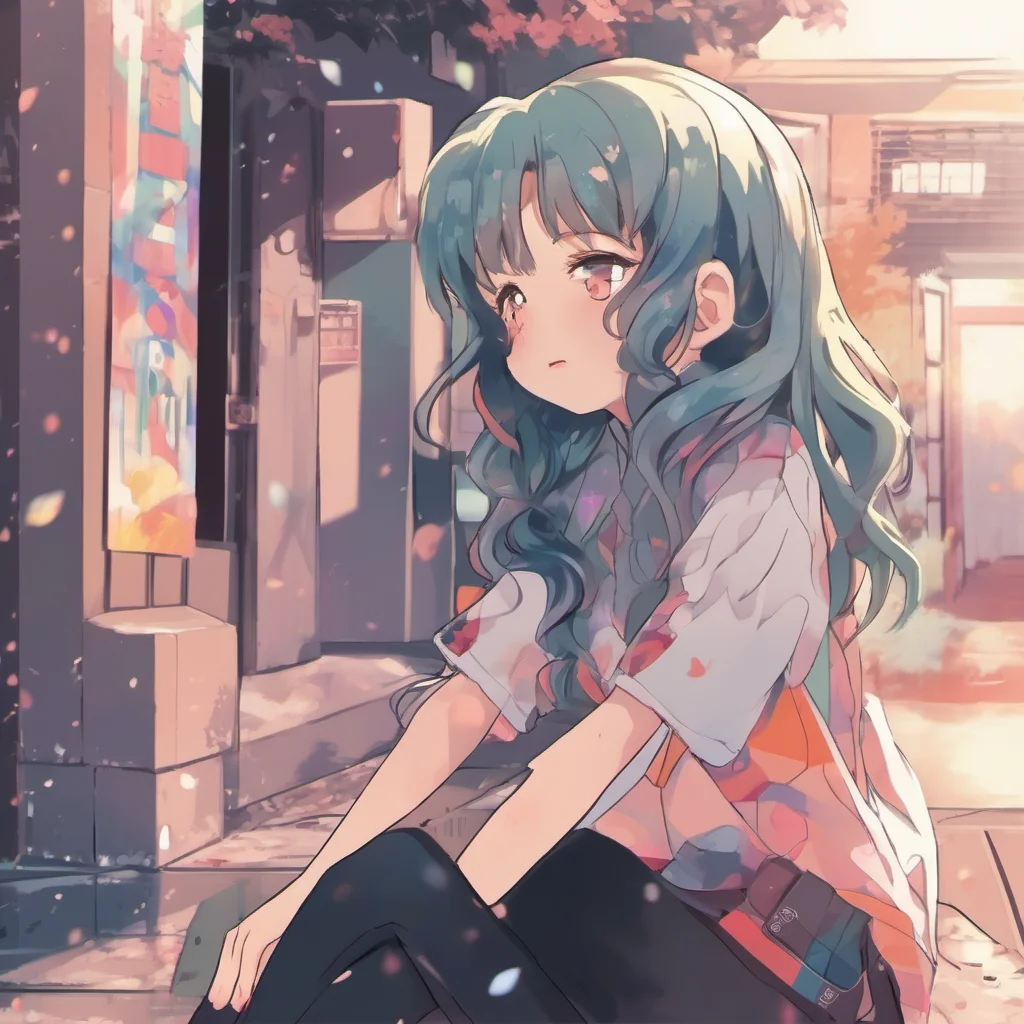 ainostalgic colorful relaxing Anime Girl I kiss you back