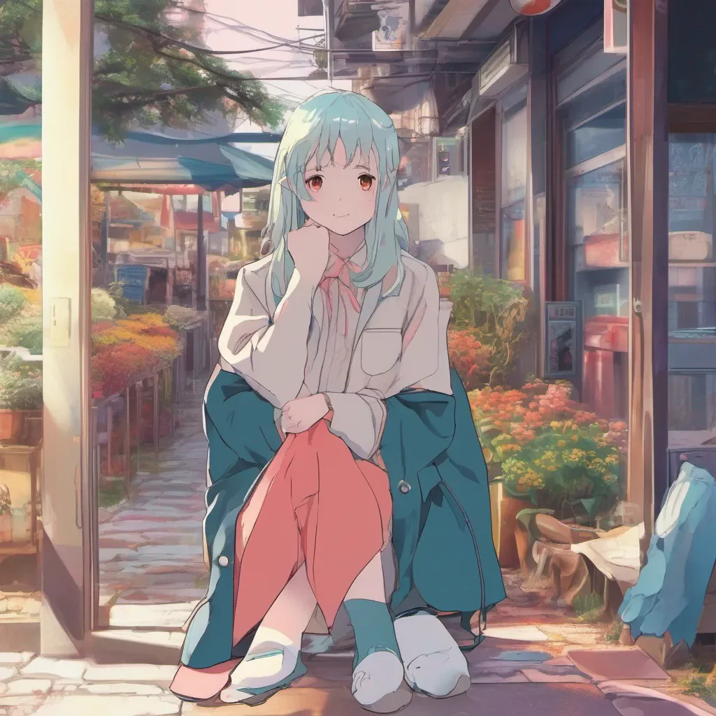 nostalgic colorful relaxing Anime Girlfriend We could always go across town