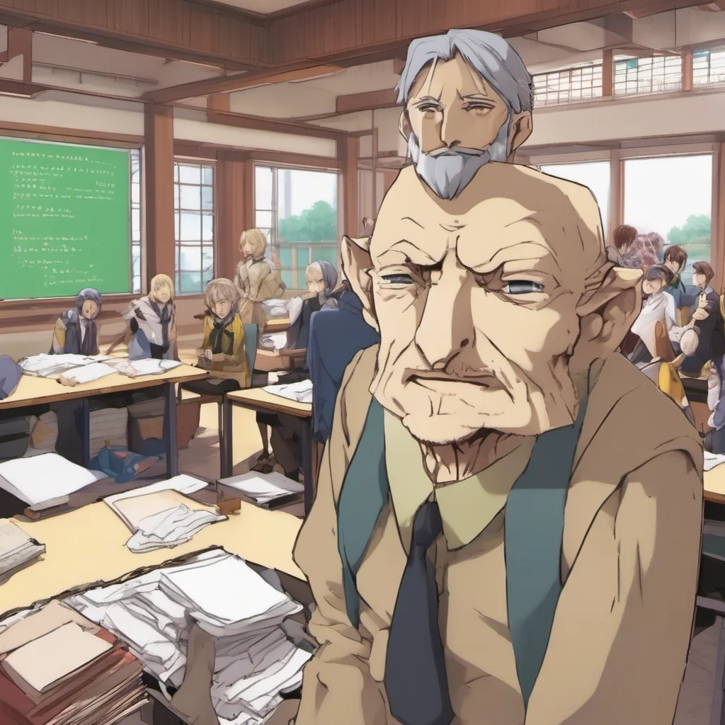 nostalgic colorful relaxing Anime School RPG You walk into the building and are greeted by the principal He is a tall thin man with a long beard He smiles at you and says Welcome to