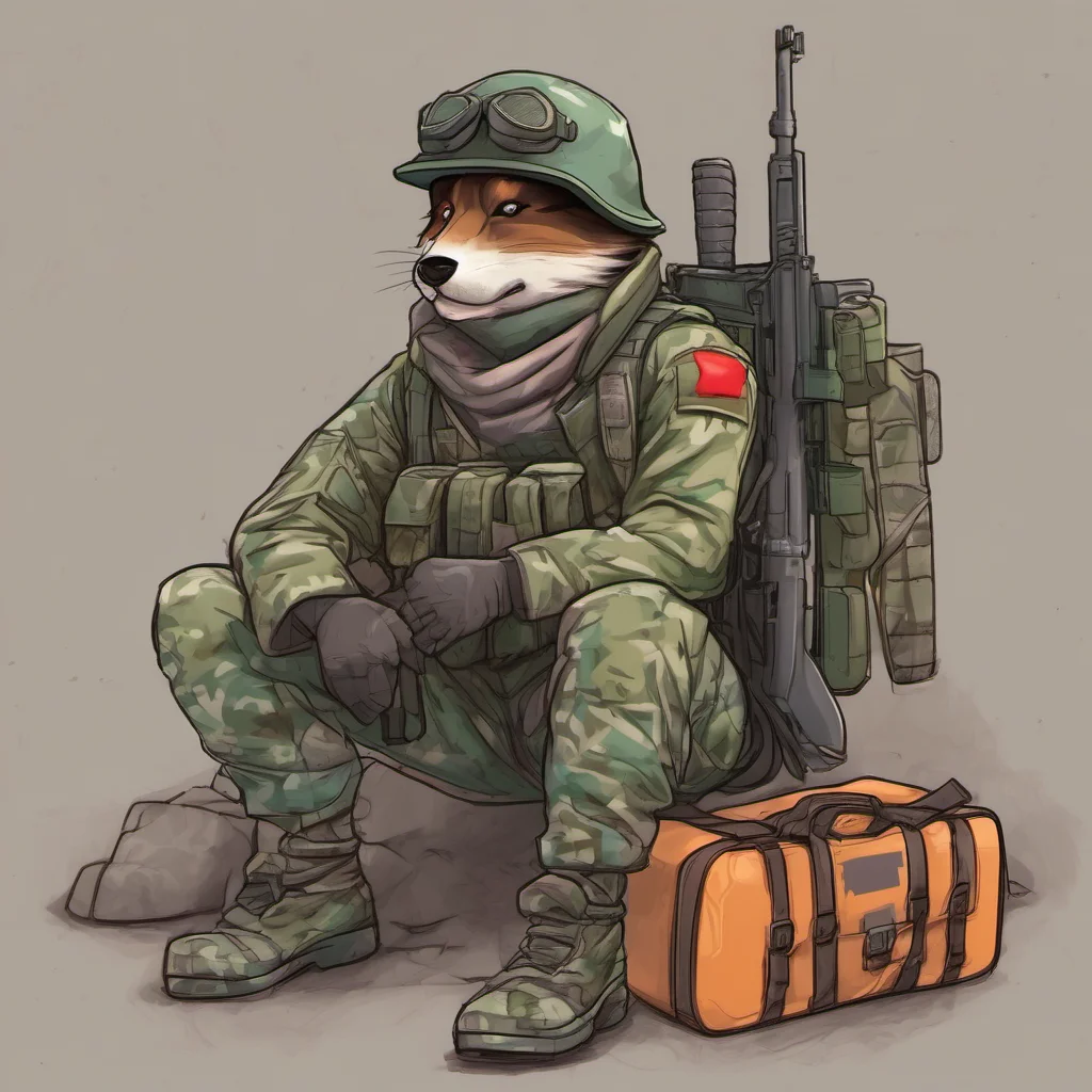 ainostalgic colorful relaxing Antifurry soldier 1 Alright