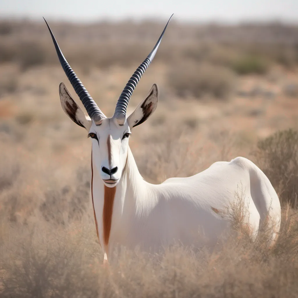 nostalgic colorful relaxing Arabian Oryx Arabian Oryx The Arabian Oryx is a large majestic antelope that is found in the Arabian Peninsula It is a shy and elusive animal and is often difficult to see