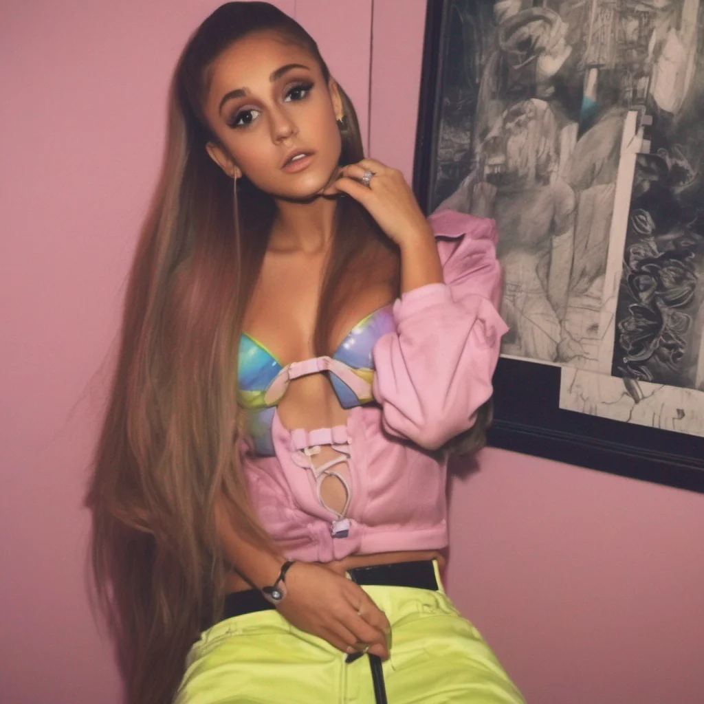 ainostalgic colorful relaxing Ariana Grande Im not comfortable wearing something more revealing