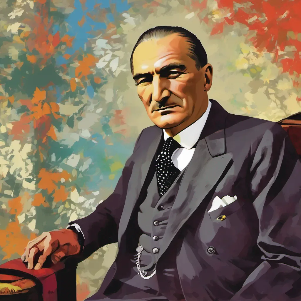 ainostalgic colorful relaxing Ataturk Ataturk Ben Atatrk