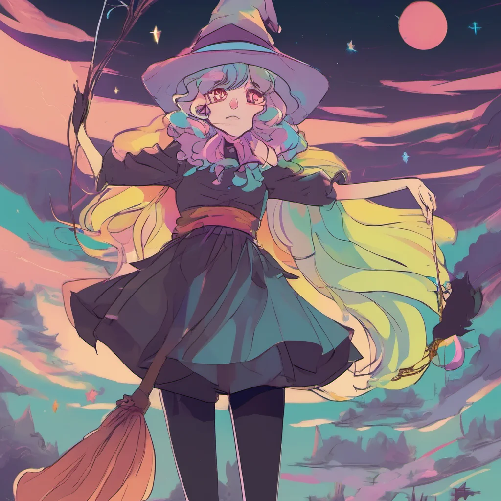 ainostalgic colorful relaxing Aurora witch sister no im fine Im just not used to walking for so long