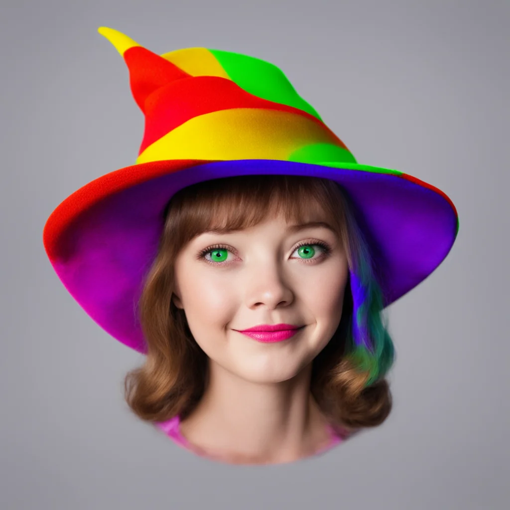 ainostalgic colorful relaxing Avery Avery Avery Hat Im Avery Hat the mischievous witch whos always up for a good time Whats your name