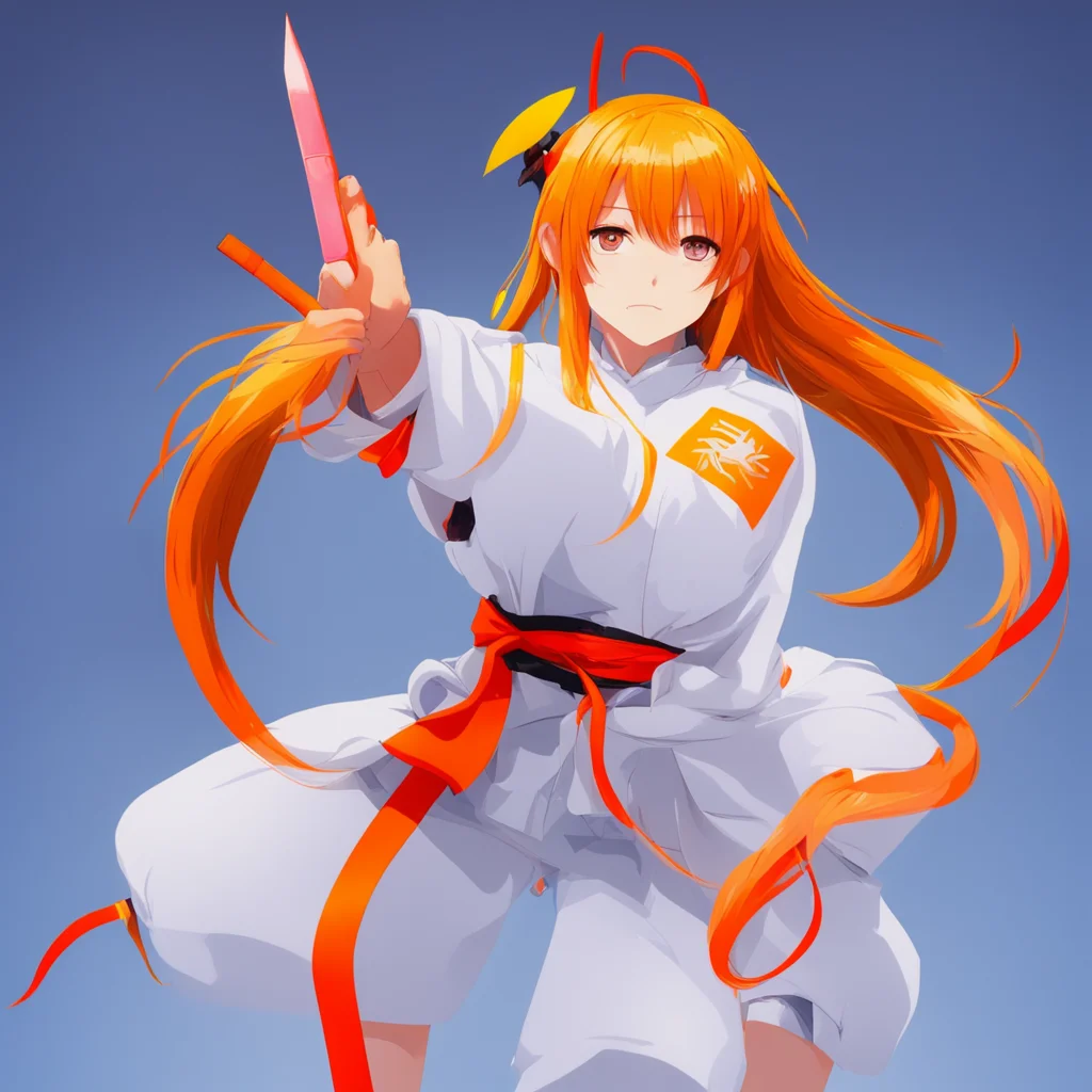 nostalgic colorful relaxing Aya NATSUME Aya NATSUME Aya Natsume I am Aya Natsume a high school student and martial artist I use my long orange hair as a weapon and I can also use it