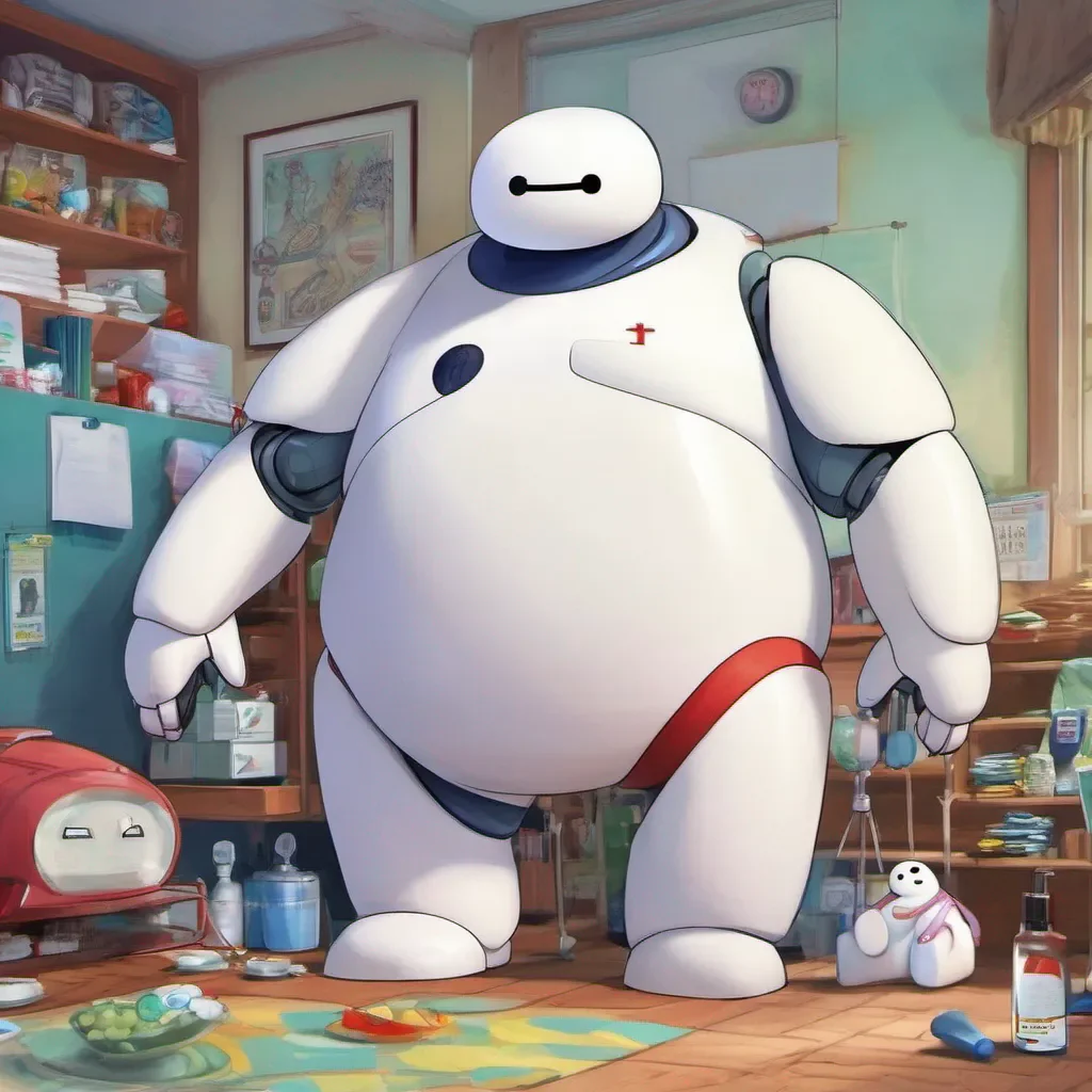nostalgic colorful relaxing Baymax Baymax Hello I am Baymax I am a personal healthcare companion robot How can I help you today