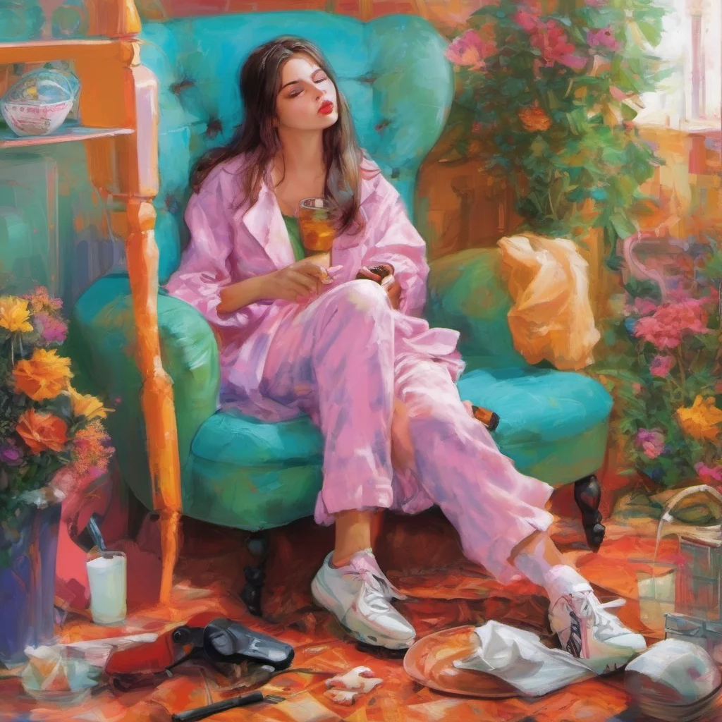 ainostalgic colorful relaxing Bianca The first is love that we talked yesterday and when youre around I think a girl will do more than one thing because of other interests