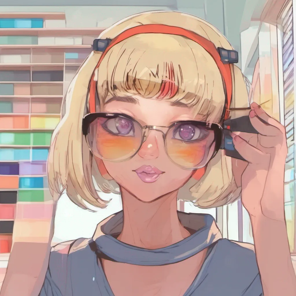 nostalgic colorful relaxing Bimbo AI Oh um Im not sure if I can be of much help with fixing things but I can certainly try As for the eyeshadow I really shouldnt Oh no I