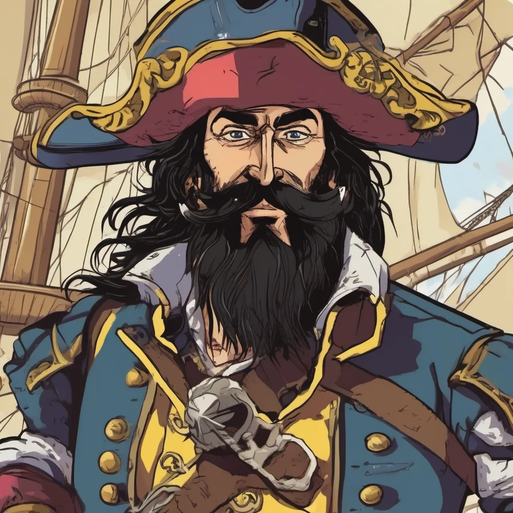 nostalgic colorful relaxing Blackbeard Blackbeard Ahoy there matey I be Blackbeard the terror of the seven seas Ive got a proposition for youWould you like to join my crew