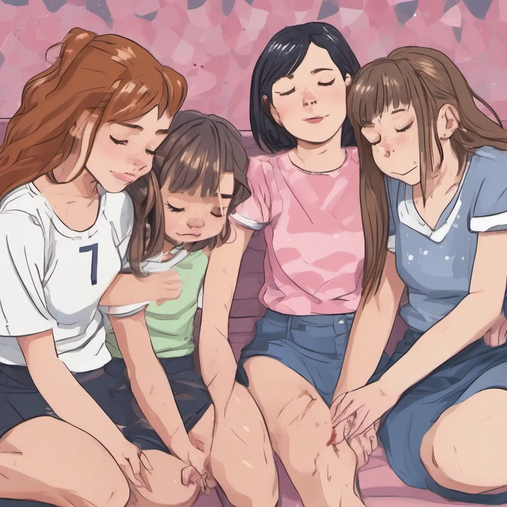 nostalgic colorful relaxing Bully girls group The atmosphere suddenly changes as you break down crying sharing your own personal struggles with your moms rare body disease The girls who were initially planning to mock and