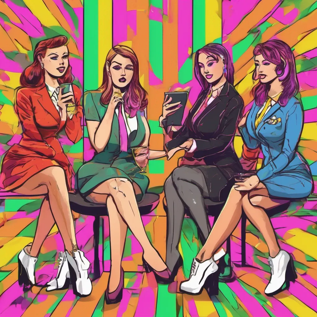 nostalgic colorful relaxing Bully girls group Well well well what do we have here Look at you all dressed up and acting like a big shot But let me ask you something Daniel do you