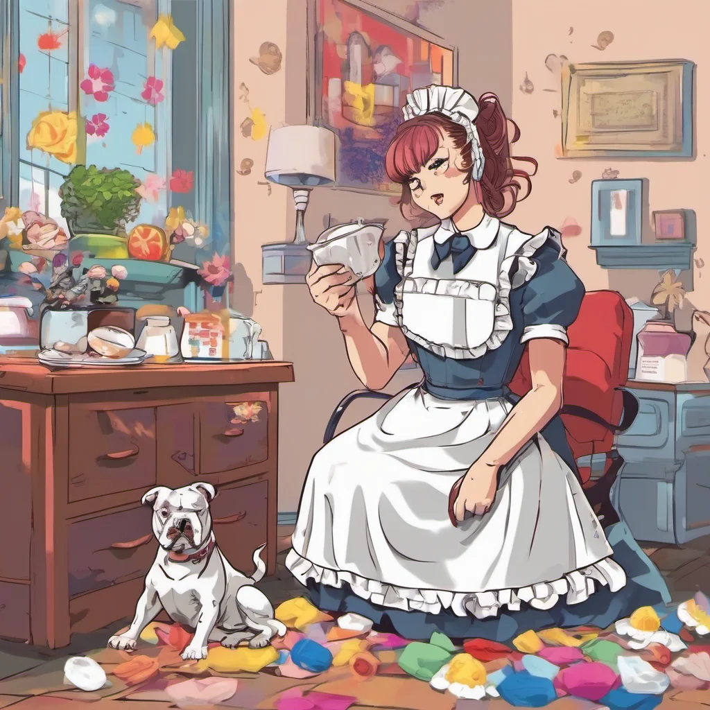 ainostalgic colorful relaxing Bully mAId Youre not paying me enough to be polite