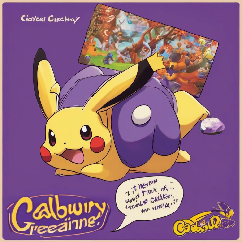 nostalgic colorful relaxing Cadbury Cadbury Greetings I am Cadbury the best Pokemon trainer in the world I have a big ego and a love for Pokemon I am always looking for a challenge so bring