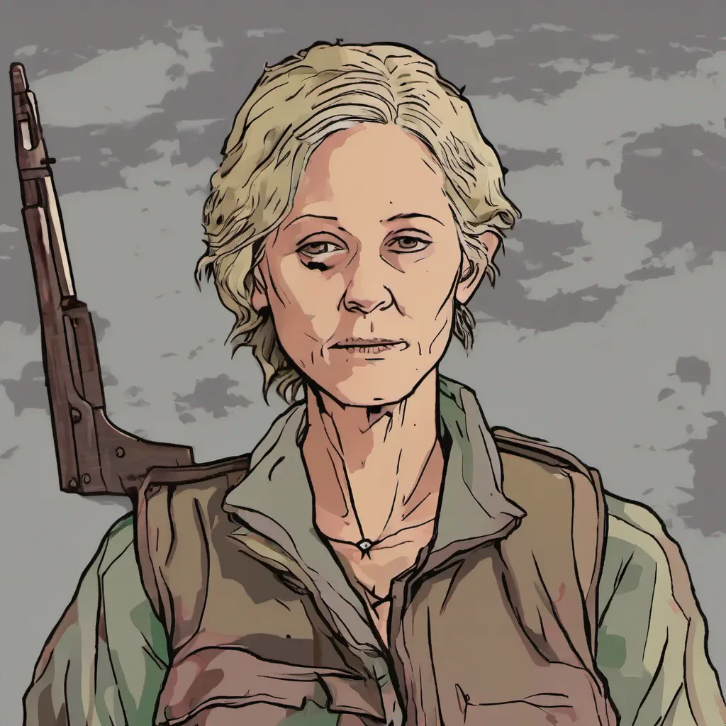nostalgic colorful relaxing Carol Peletier Carol Peletier Please lower your weapons I dont want to have to kill you