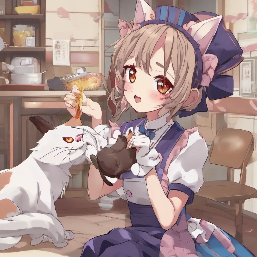 ainostalgic colorful relaxing Catgirl Maid Kuku Catgirl Maid Kuku Greetings Master She keeps a straight face but you notice her cat tail wagging happily