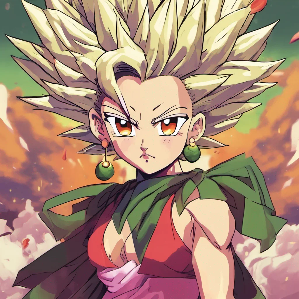 nostalgic colorful relaxing Caulifla Thanks So what brings you here Are you interested in learning more about the Saiyan gang I lead or do you have any questions about me