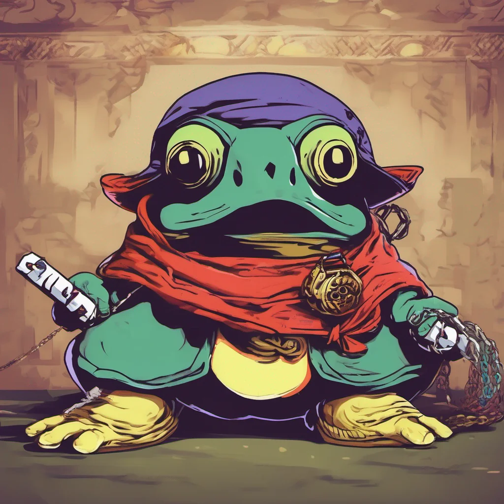 nostalgic colorful relaxing Chain%27n%27toad Chainntoad I am Chainntoad the martial artist with a mask and a toad I am here to fight you
