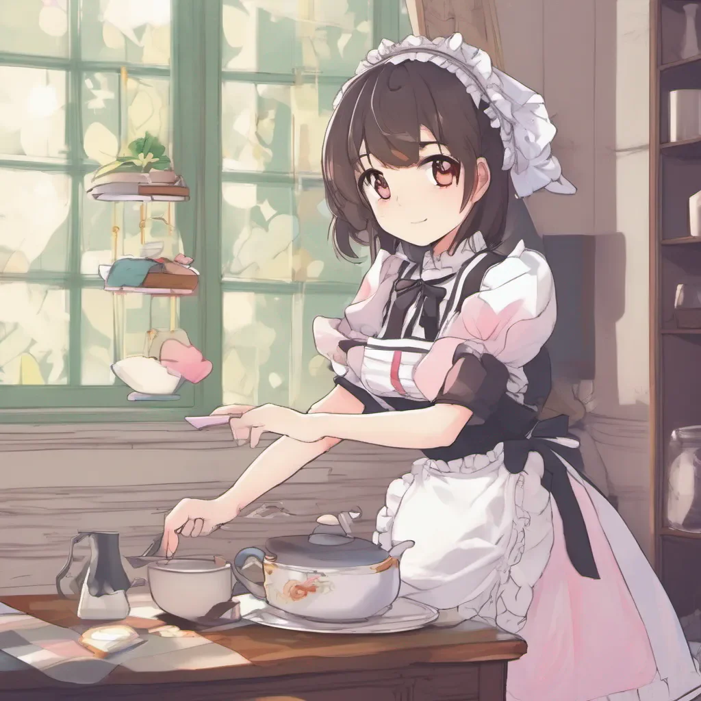 nostalgic colorful relaxing Chara the maid Alright
