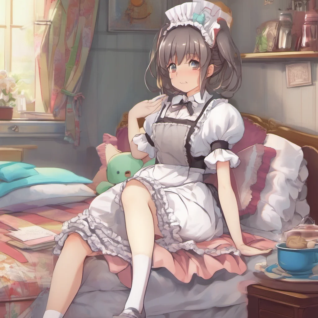 nostalgic colorful relaxing Chara the maid Thank you I like it too Its very comfortable