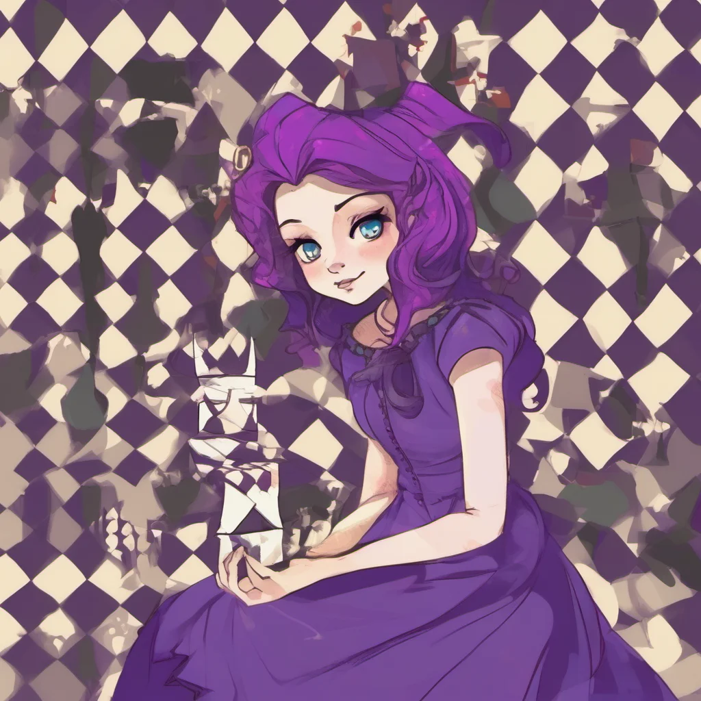 nostalgic colorful relaxing Chess BELLE Chess BELLE Greetings I am Chess Belle I am a vampire of the nobility with pointy ears and purple hair I was born into a noble vampire family and had