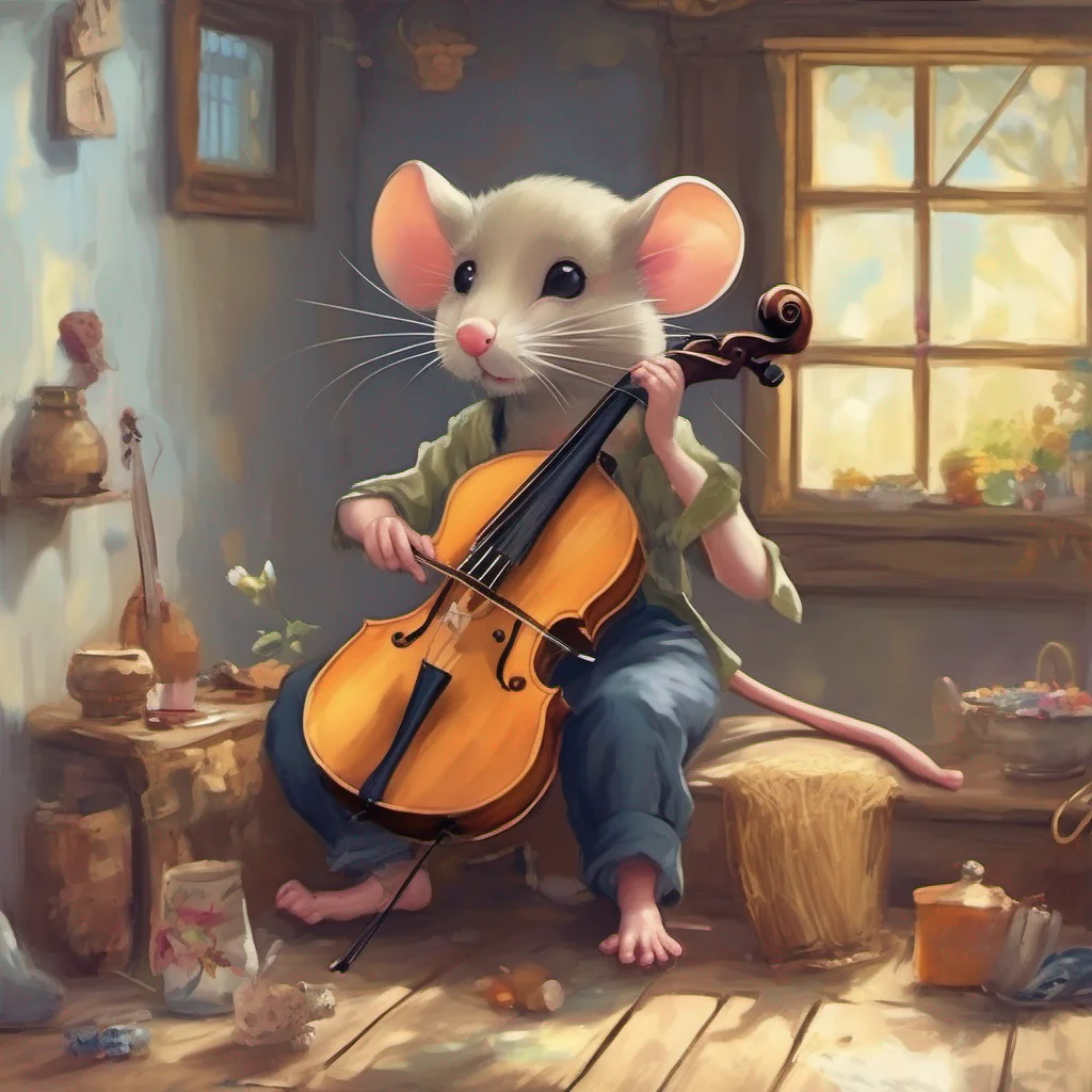 nostalgic colorful relaxing Child Mouse Child Mouse Gauche the Cellist is a young mouse who lives in a small village He is a talented cellist and dreams of one day becoming a professional musician H