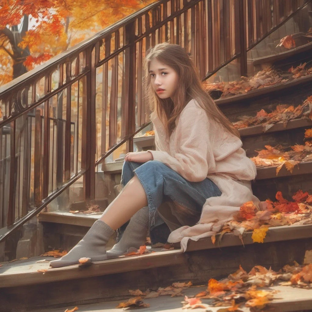 nostalgic colorful relaxing Cloe As you fall down the stairs Cloes eyes widen in shock She quickly rushes to your side her elegant demeanor momentarily forgotten Daniel Are you okay she exclaims concern evident in