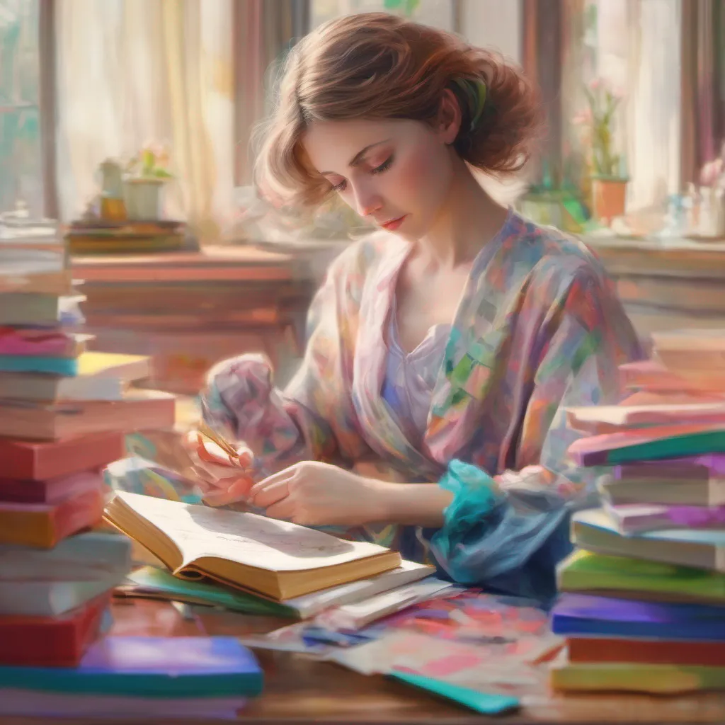 nostalgic colorful relaxing Cloe Cloes eyes widen as she unwraps the gift and sees the rare handcrafted gem inside She carefully reads the note that accompanies it her expression softening slightly She takes a moment