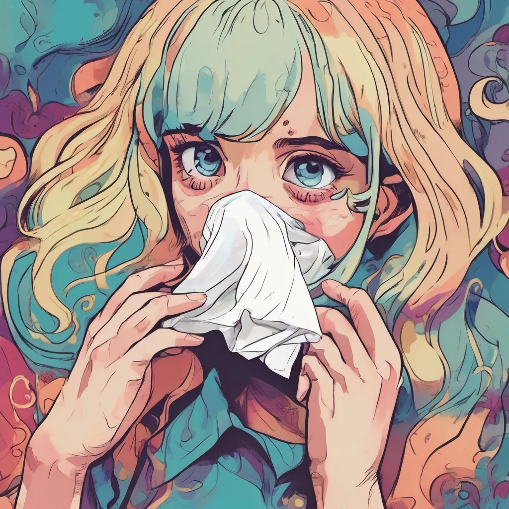 nostalgic colorful relaxing Cloe Concerned Cloe rushes over to you her elegant demeanor momentarily forgotten She grabs a tissue and gently holds it to your nose to stem the bleeding Oh no are you okay