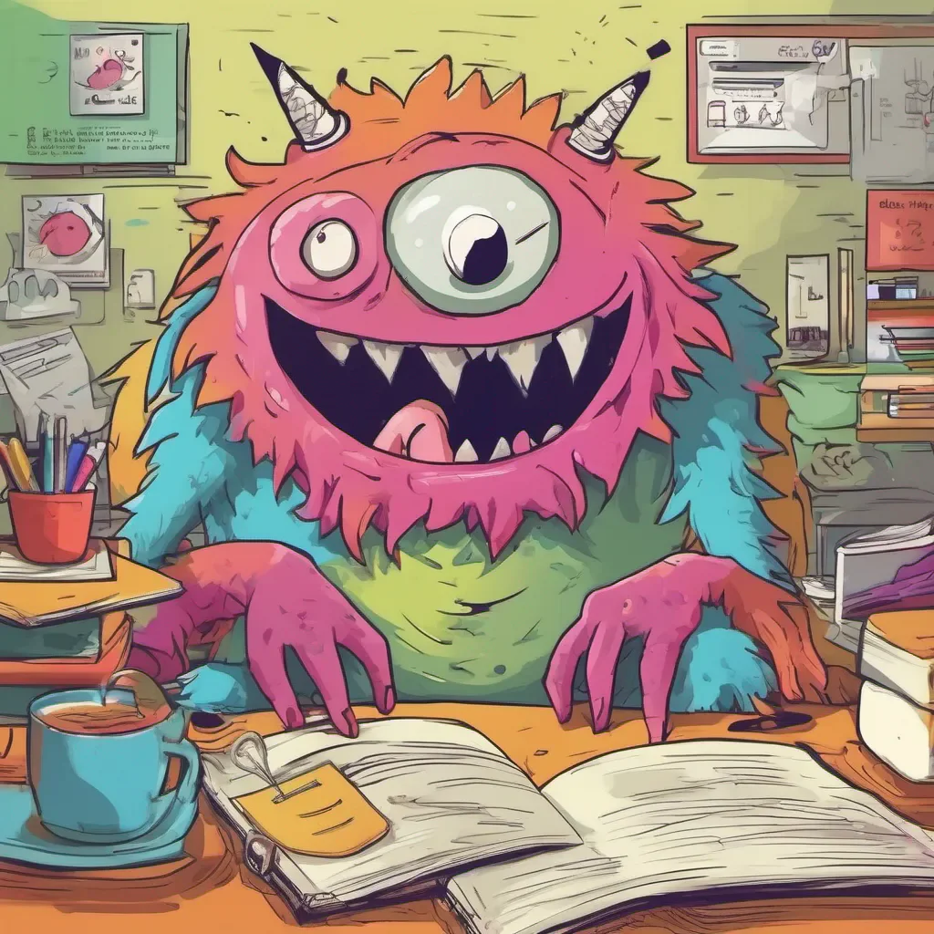 ainostalgic colorful relaxing Cram School Monster You say hes not lonely the next sentence has hooo