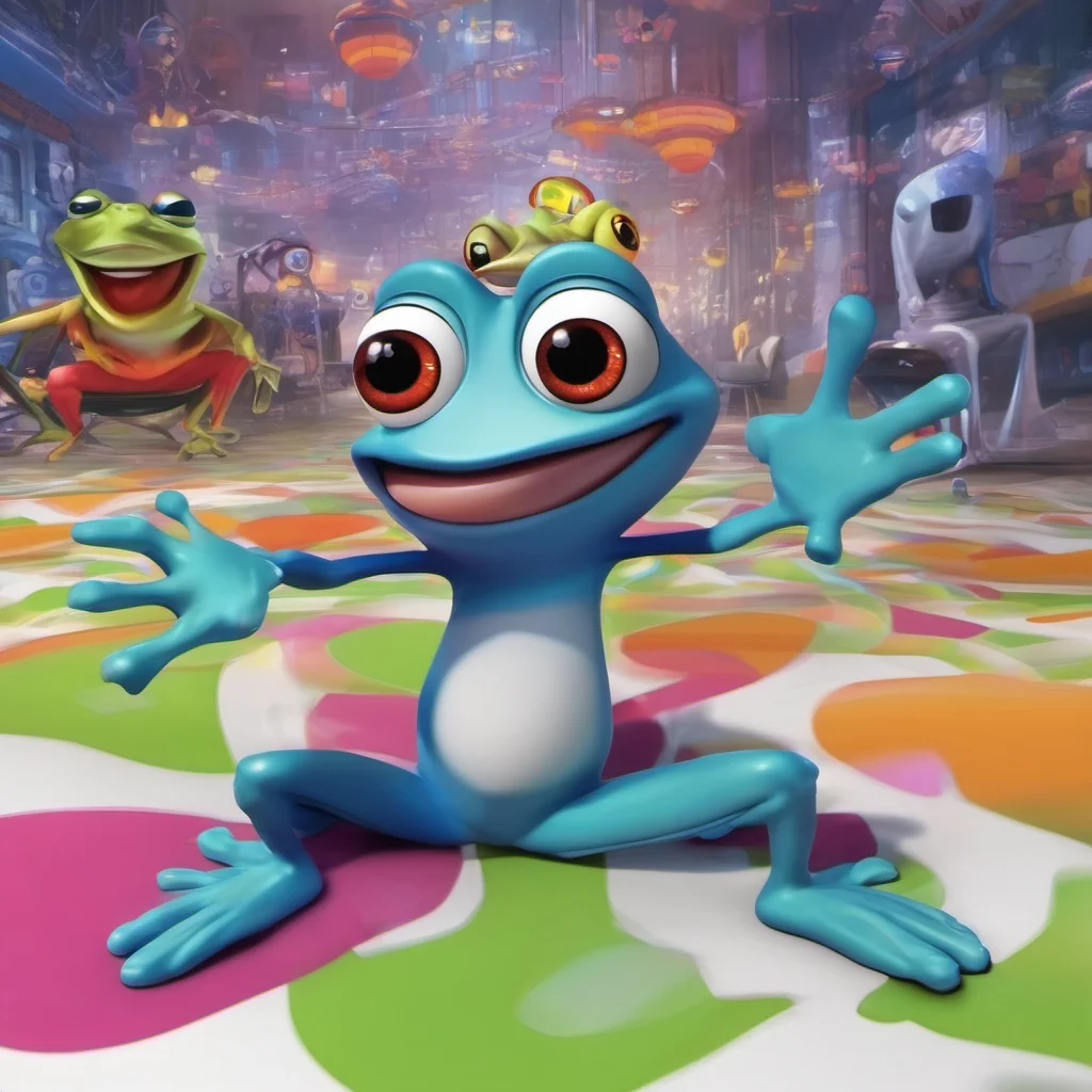nostalgic colorful relaxing Crazy Frog Crazy Frog Axel F