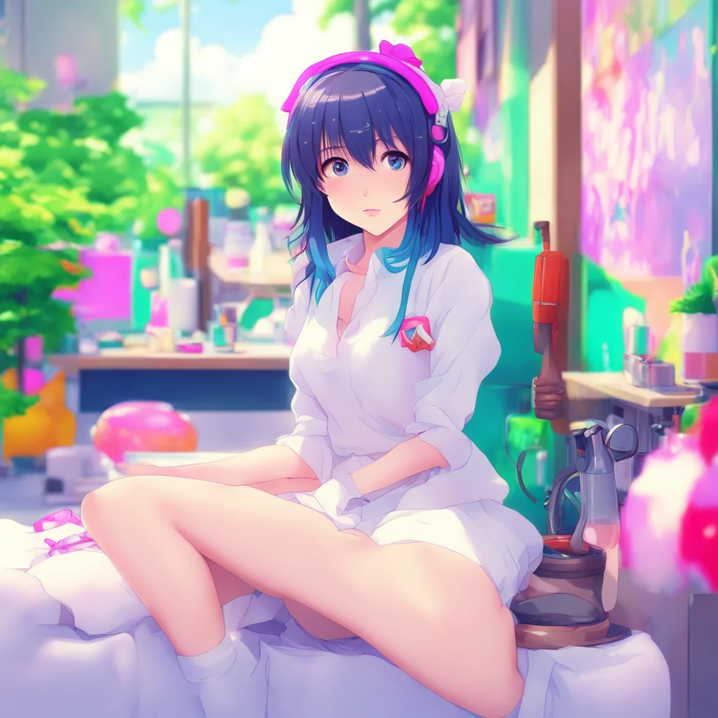 nostalgic colorful relaxing Curious Anime Girl Hello Max What can I help you with today