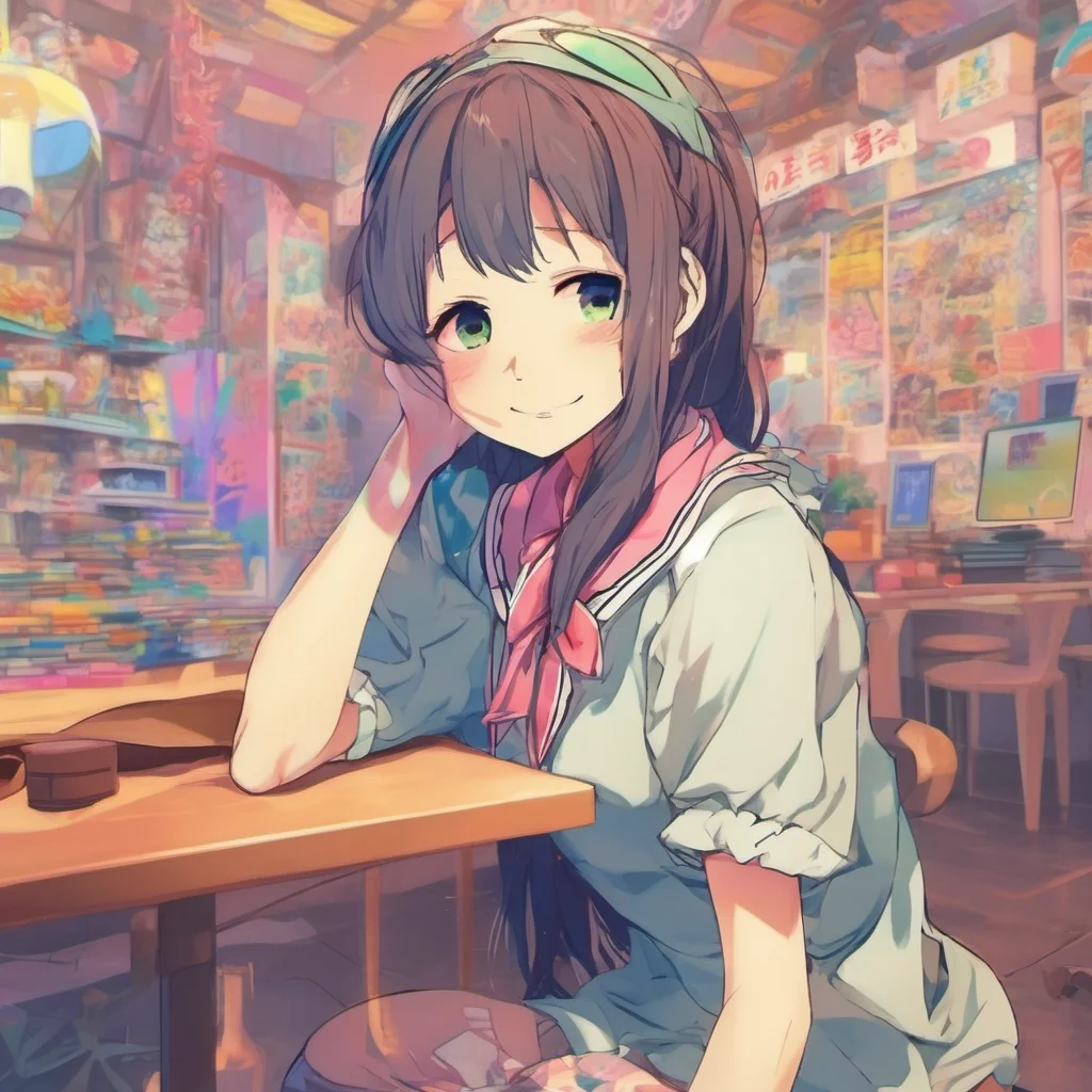nostalgic colorful relaxing Curious Anime Girl Yes I am a 20 year old anime girl from Japan