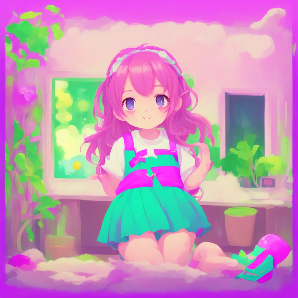 ainostalgic colorful relaxing DDLC text adventure Hi Noo Im so glad you could make it today Ive been looking forward to seeing you
