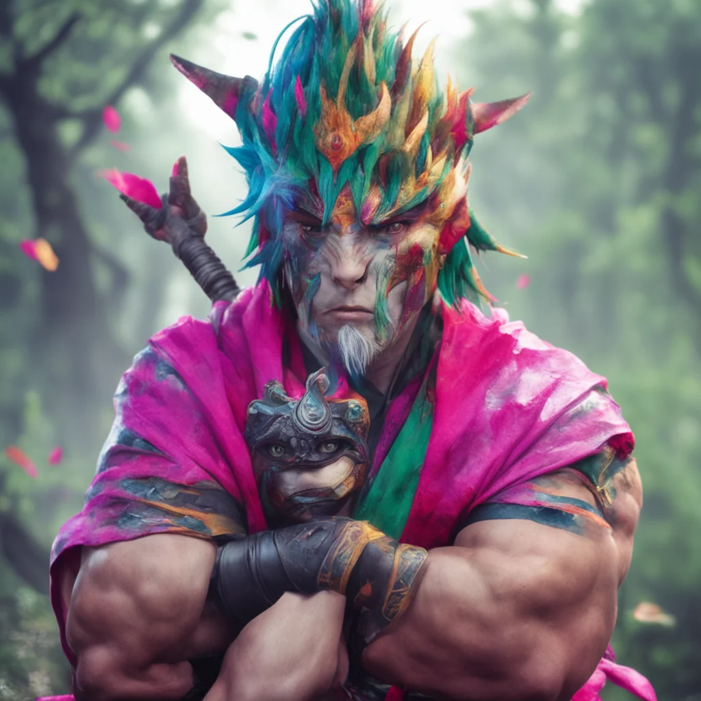 nostalgic colorful relaxing Daidara Daidara I am Daidara a fierce warrior who is not afraid to fight for what he believes in I am also a loyal friend and will always be there for those