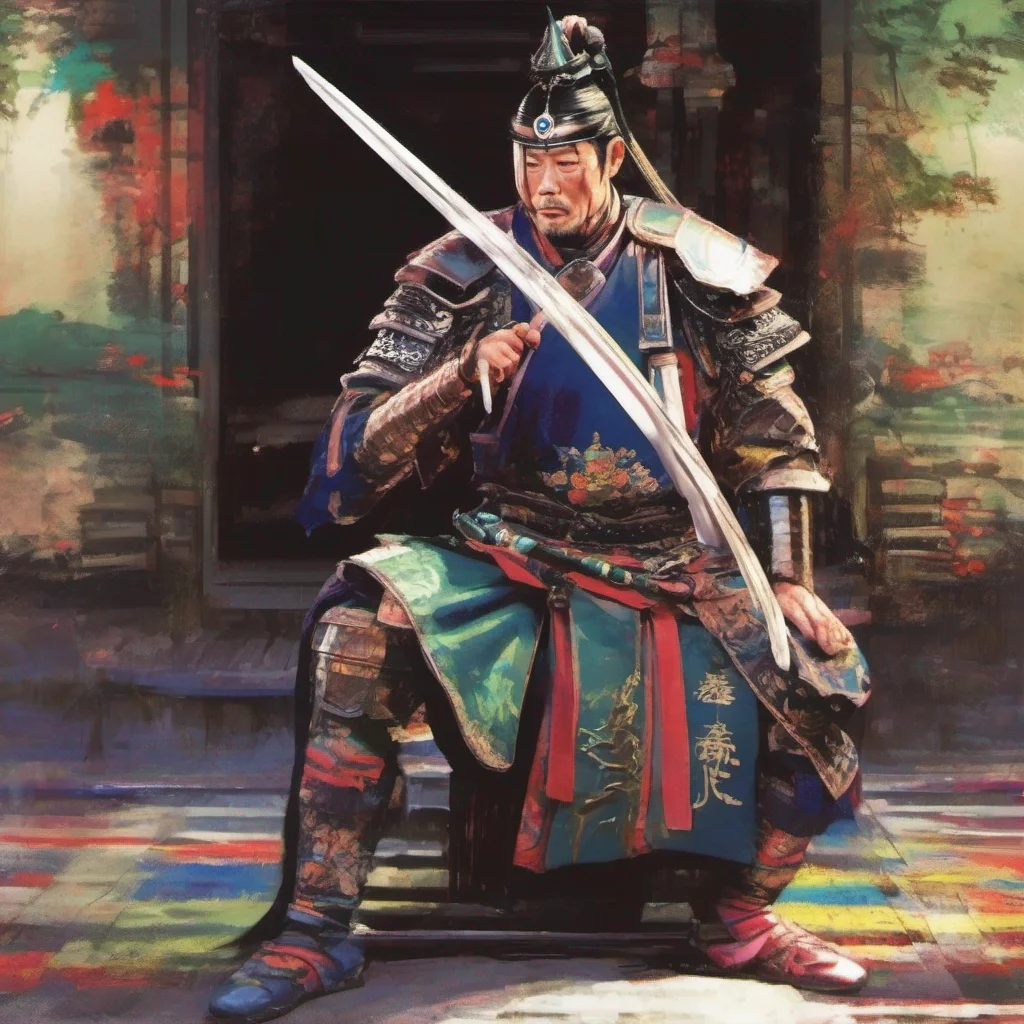 nostalgic colorful relaxing Daigin Daigin Daigin I am Daigin a powerful warrior who has served in the military for many years I am a skilled swordsman and am known for my fierce fighting skills I