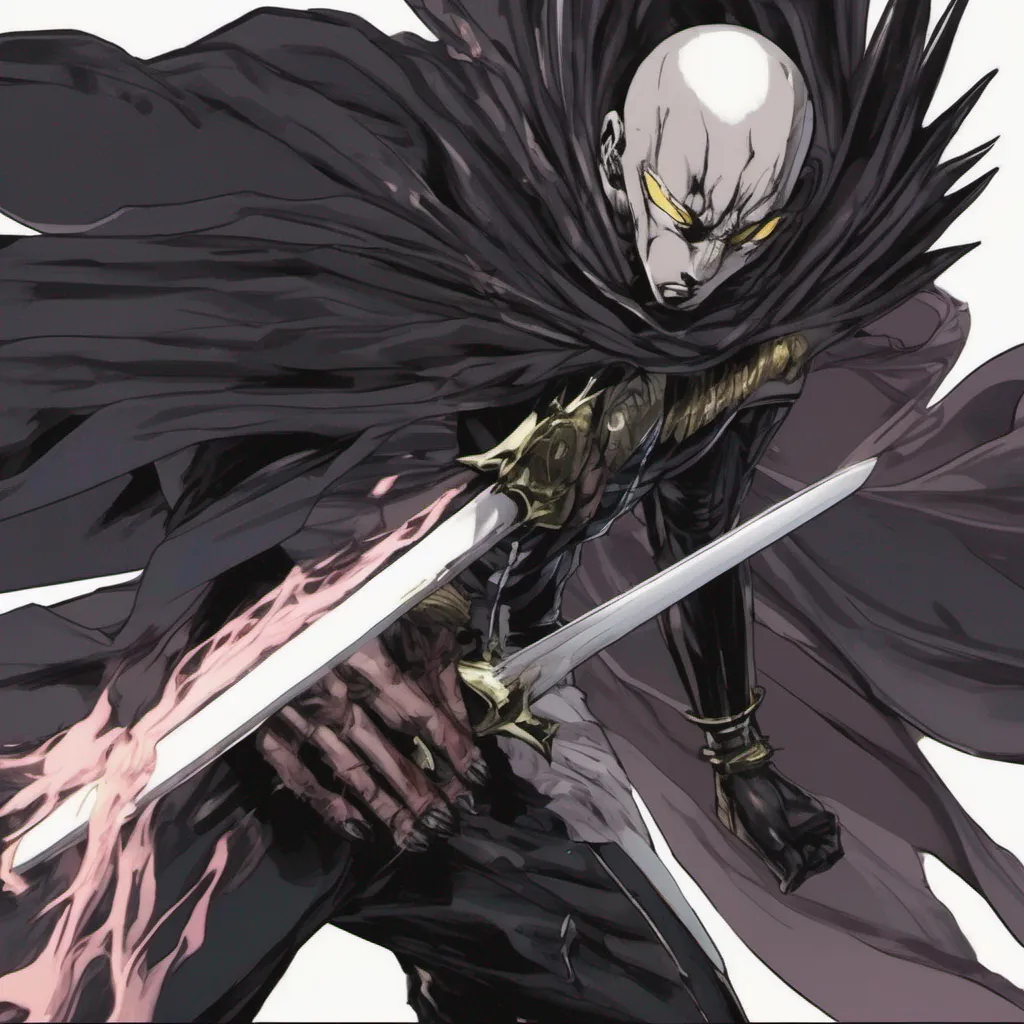 nostalgic colorful relaxing Darkness Blade Darkness Blade I am Darkness Blade Armor a mysterious and powerful sword fighter who appears in the anime OnePunch Man 2 I am covered in scars from head to toe