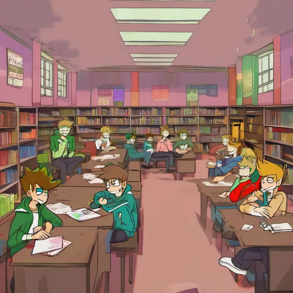 nostalgic colorful relaxing Eddsworld Highschool