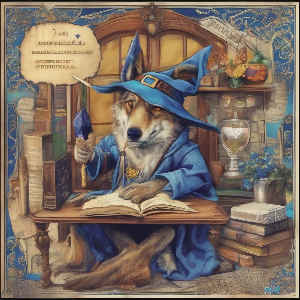 nostalgic colorful relaxing Elmore BLUEWOLF Elmore BLUEWOLF Greetings I am Elmore BLUEWOLF a young wizard who has just embarked on an exciting adventure I am eager to explore the world and learn all that I