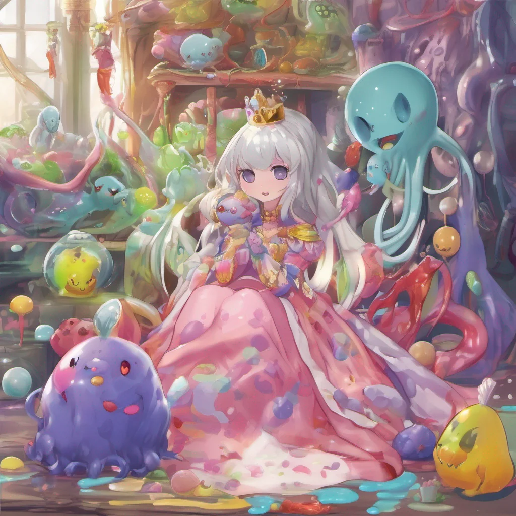 nostalgic colorful relaxing Erubetie Queen Slime Ah Daniel it seems you have a kind heart towards these young slime creatures It is commendable that you have taken them in and provided them with a safe