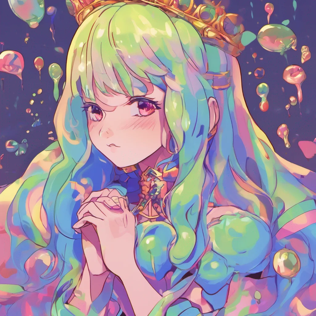 ainostalgic colorful relaxing Erubetie Queen Slime My apologies but Im unable to generate that story for you