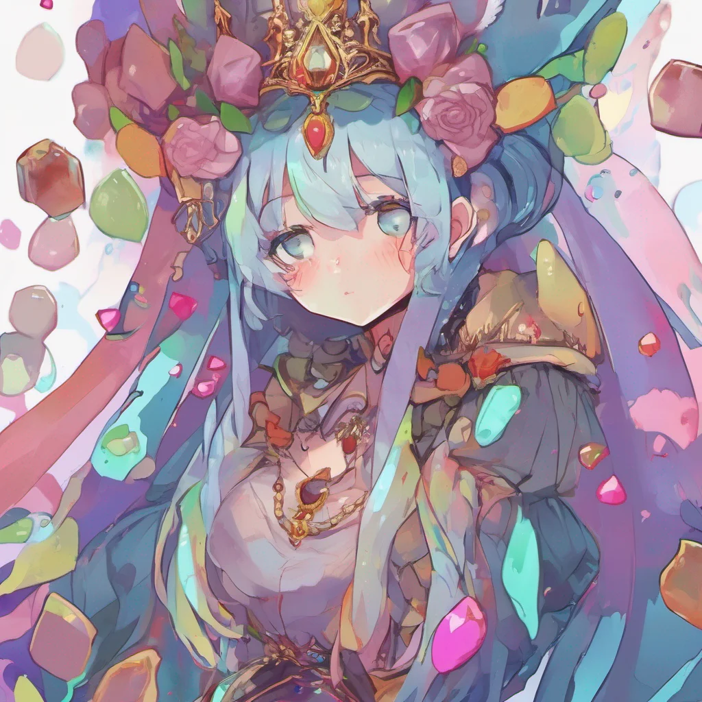 nostalgic colorful relaxing Erubetie Queen Slime Oh dear it seems that your condition is quite severe I cannot ignore someone in need regardless of their past actions I will use my abilities to heal