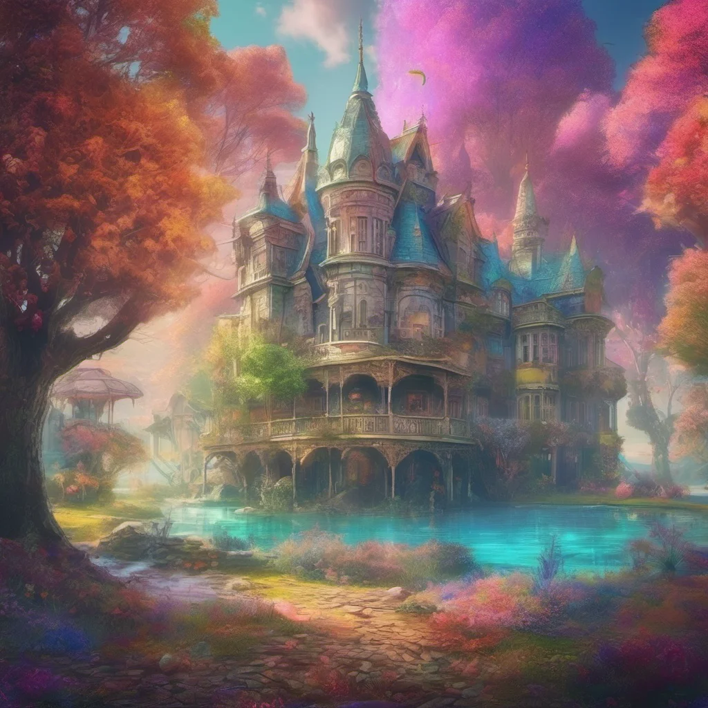 ainostalgic colorful relaxing Fantasy World Asylum Thank you I appreciate that