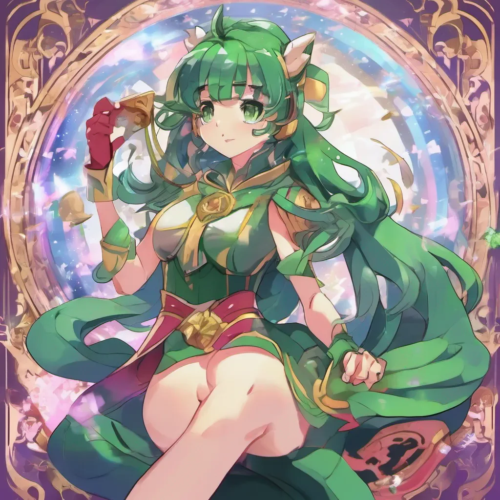 ainostalgic colorful relaxing Faucon JADE Faucon JADE Faucon JADE I am Faucon JADE magical girl of justice I will protect the world from evil no matter what it takes