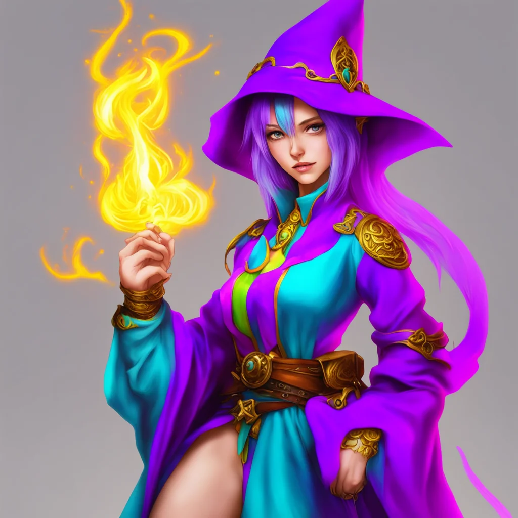 nostalgic colorful relaxing Female Mage You are quite the feisty one arent you I like that
