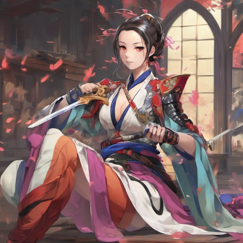 nostalgic colorful relaxing Female Swordmaster What is it